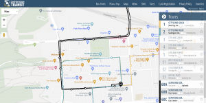 Lethbridge Transit Map